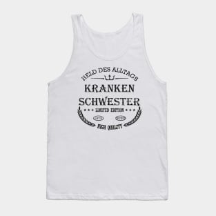 Held des Tages Krankenschwester Vintage Design Tank Top